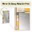 Yellow and Grey Intersecting Realities I - Modern Wall Mirror-1213543082