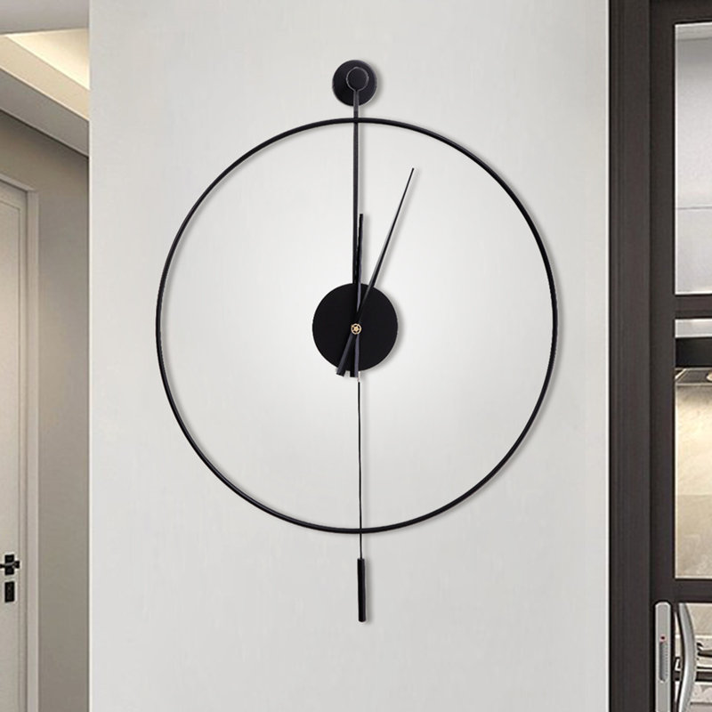 Horloge murale Insine, Petit, Noir