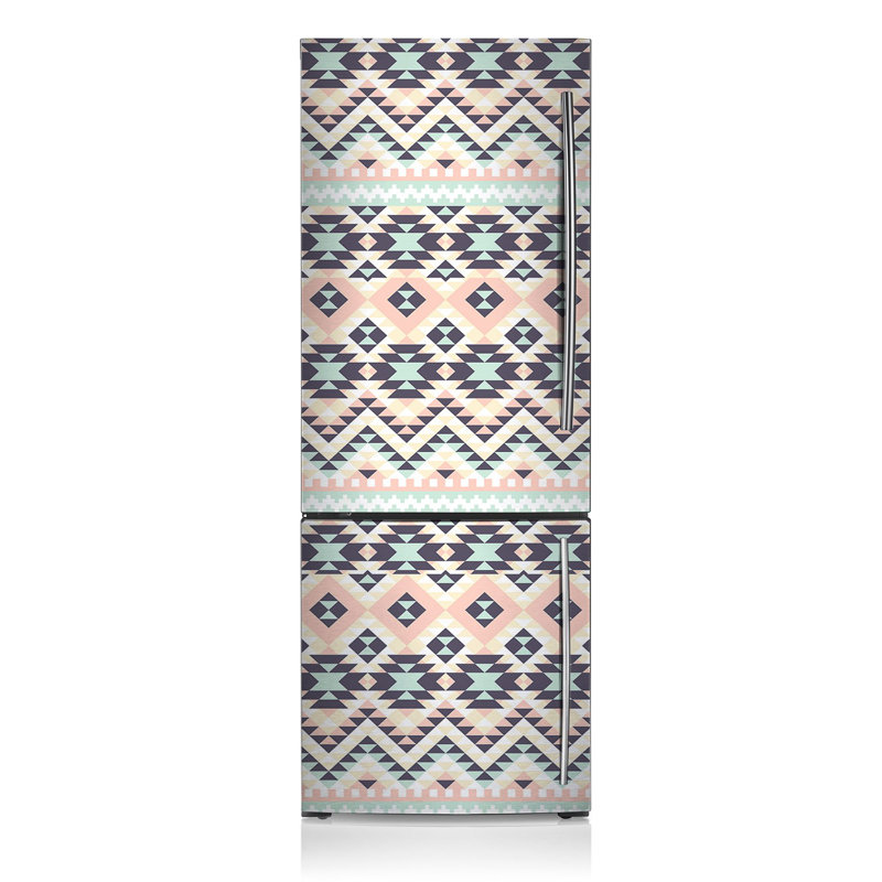 Abstract Non-Wall Damaging Door Decal