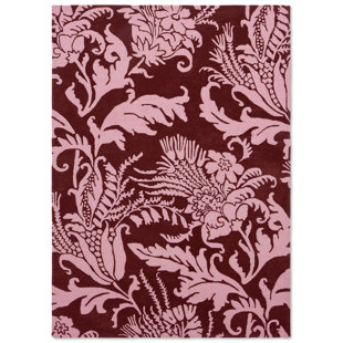 Wool Floral Indoor Rug