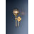 Chatton Wall Sconce in Aged Brass