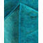 Tapis bleu nouvel âge 3 pi 3 po x 5 pi 2 po Overyed