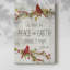 Cardinals de Peace On Earth - Cavas enveloppés de galerie-1654800996