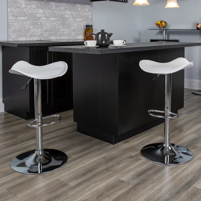 Tabouret de bar Tristan, Blanc