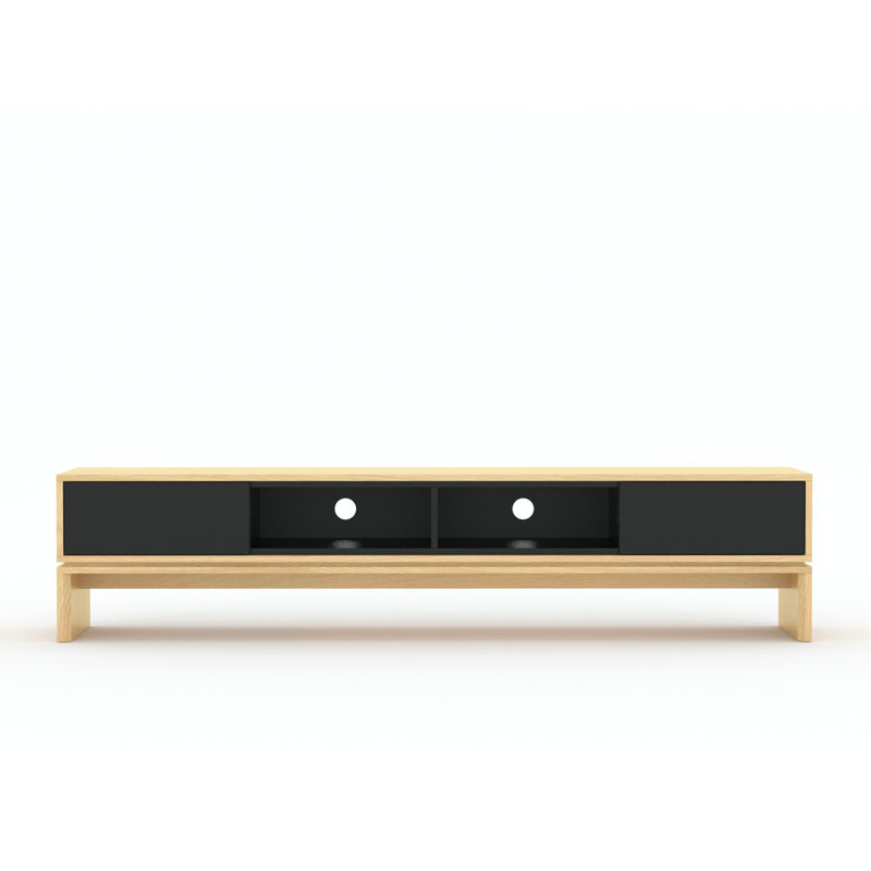 Larksville Unfinished TV Stand for TVs up to 70", Oak