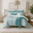 Harlow Stripe Coverlet & 2 Shams Set Full/Double-120848819