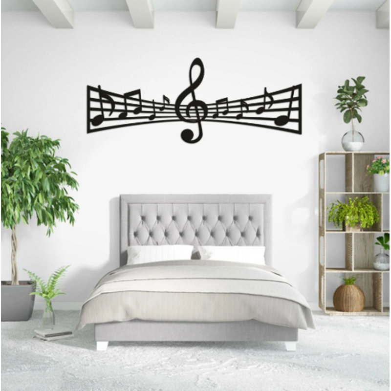 Abstract Wall Decor on Metal