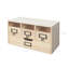 Armoire de rangement en bois naturel