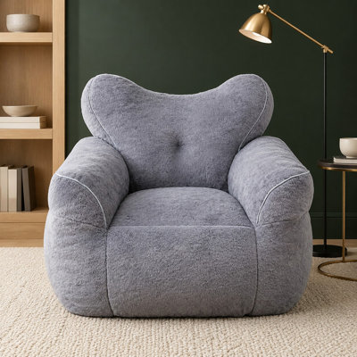 Large Size Faux Fur Soft Bean Bag Chairs