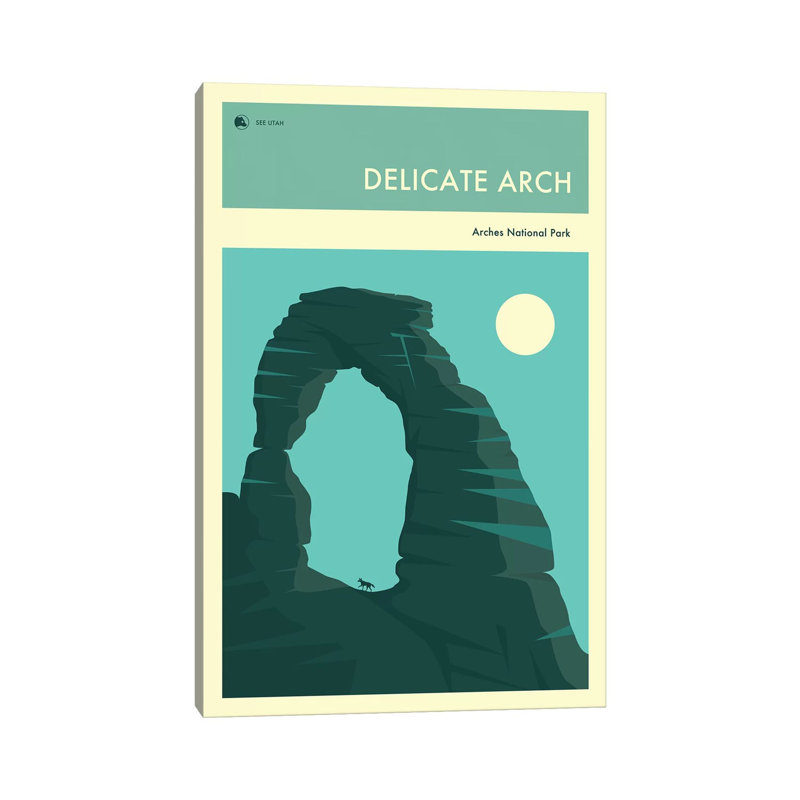 Delicate Arch by Jazzberry Blue - Wrapped Canvas Print, 66.04 cm H x 45.72 cm W x 3.175 cm D