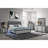 Amelia Grey-black Queen Bed With Led