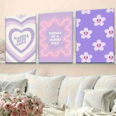 3 Piece Wrapped Canvas Wall Art