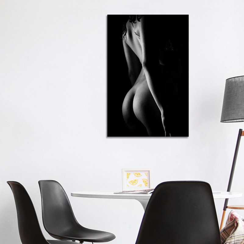 Freya Gallows No. 0858 by Mark Choate - Print on Canvas, Black Floater Framed, 101.6cm H x 66.04cm W x 3.81cm D