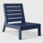 Deep Seating Armless Chair With Cushions-477241482-477241502