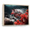 «Red and Gray Monicolor Fish Beauty», reproduction sur toile encadrée