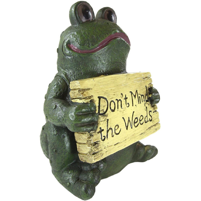 Grande grenouille verte fantaisiste
