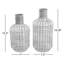 Ensemble de vases en verre Allieanna