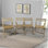 Chaise en bois pour événement spécial pliante