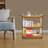 3 Tiers Freestanding Mobile Pc Rolling Serving Cart With Wheels-112027877