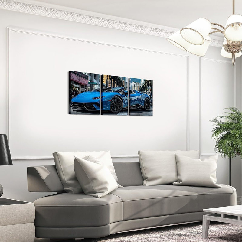 3 Piece Wrapped Canvas Print