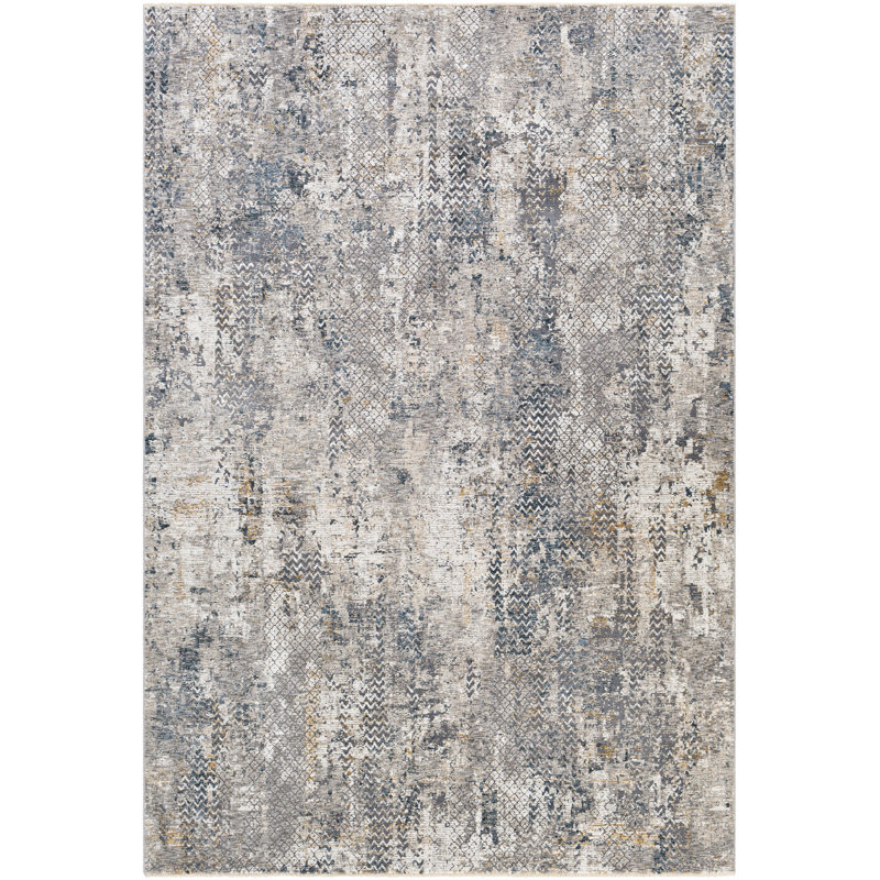 Abstract Indoor Rug, Rectangle 10' x 14'