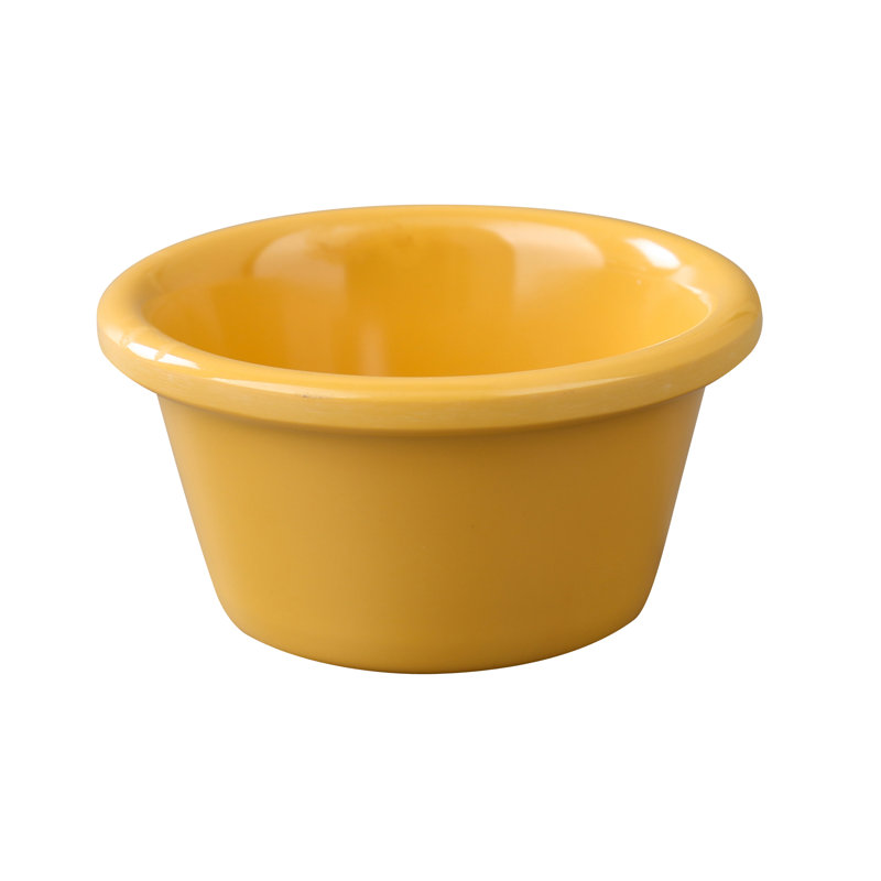 Yanco Accessoires (mélamine) jaune Ramequin lisse