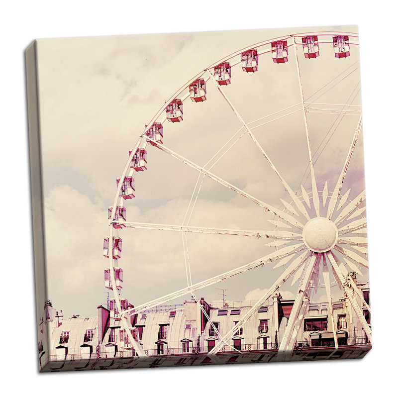 « paris parfait », reproduction de photo, Toile tendue, H 16 po x l 16 po x P 0,75 po