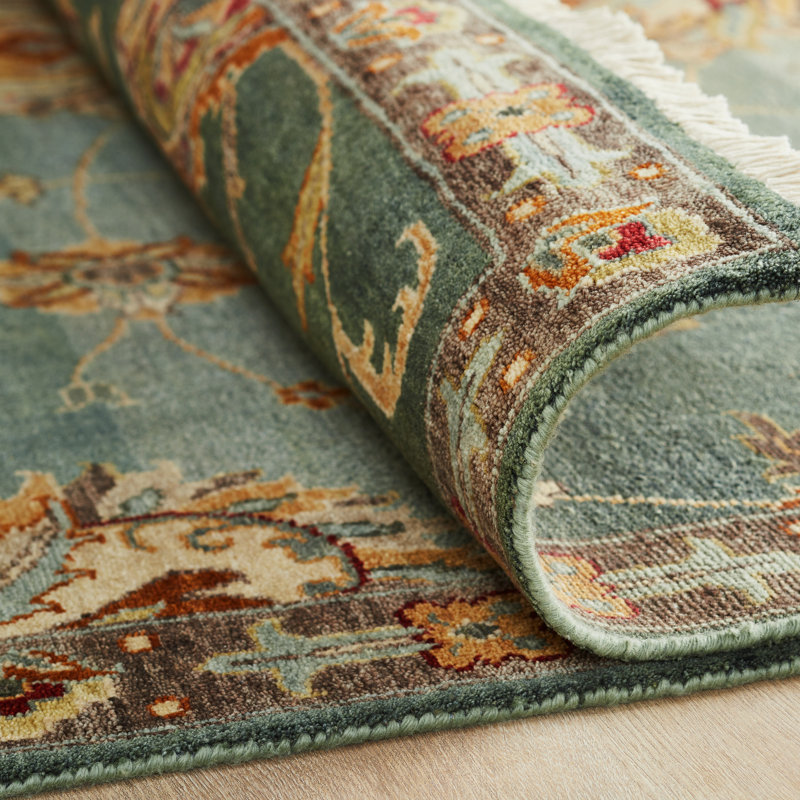 Hand Knotted Oriental Area Rug, Rectangle 8' x 10'