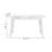 Modern Nut-Brown Rectangular Solid Wood Dining Table-686774527
