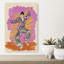 Expressive Fashion Dance Abstract Bold Colorful Wall Art Print by Nicholas - Wrapped Canvas Print-1440246730