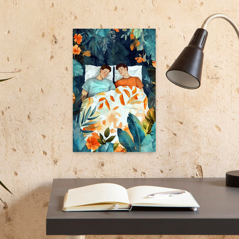 Art mural forêt paisible paisible, H 18 po x l 12 po
