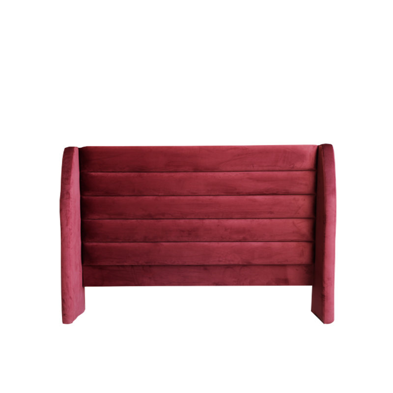 Chowdury Upholstered Headboard, Wine