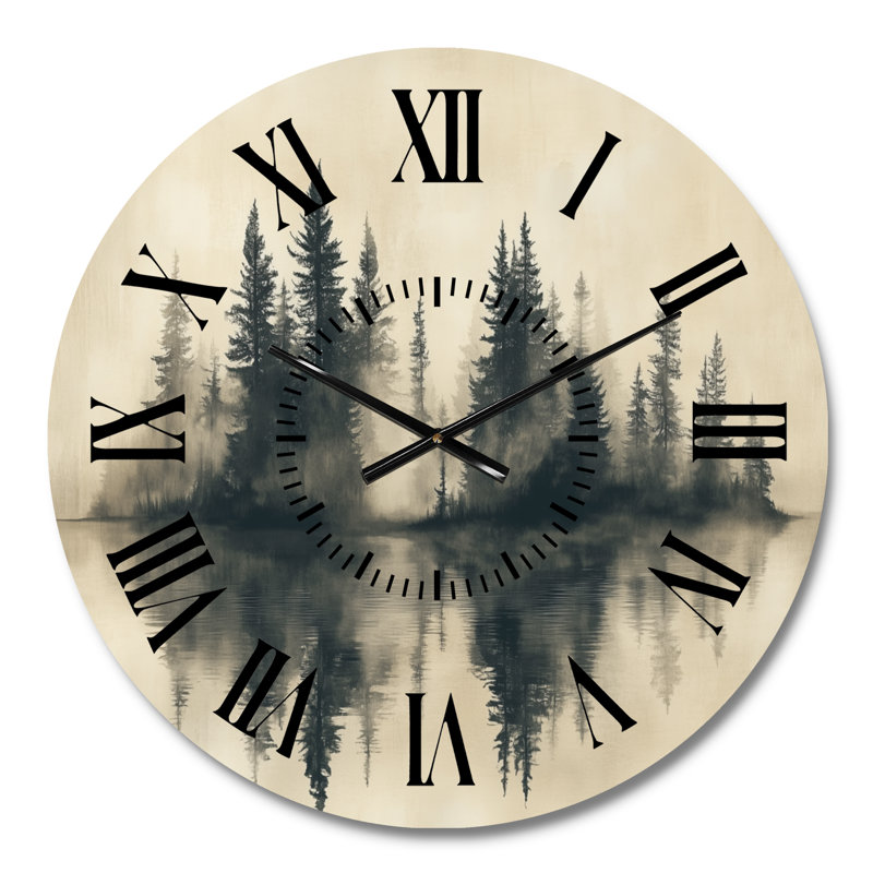 Horloge murale en métal rétro, Petit