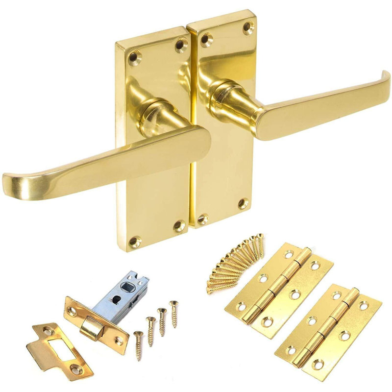 Latch Handle with Backplate