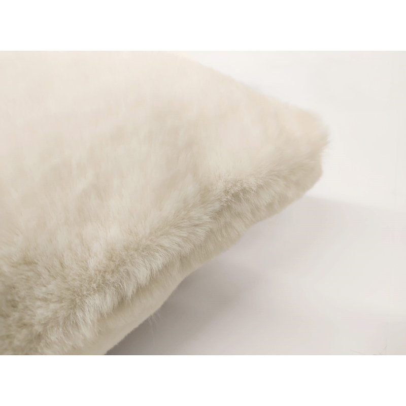 Eaker Square Cushion, Cream