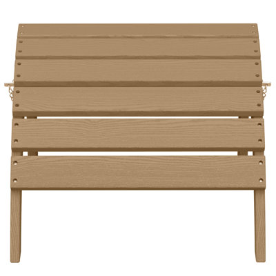 Repose-pieds pliable en plastique PEHD Adirondack