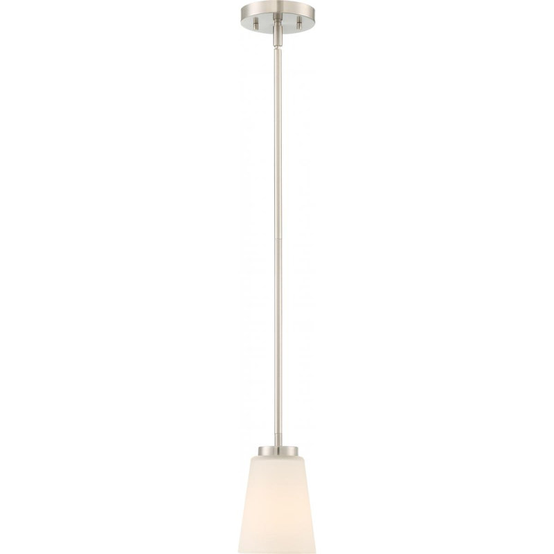 Naccarato 1 - Light Single Pendant, Brushed Nickel