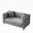 Chesterfield Velvet Sofa with Deep Seating Button Tufting and Nailhead Accents for Elegant Living Spaces-597702553