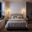 Applique murale en laiton avec abat-jour en verre (paquet de 2)-58429926