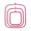 Carré Flexi Hoop Nurge 230-11 rose-117031292