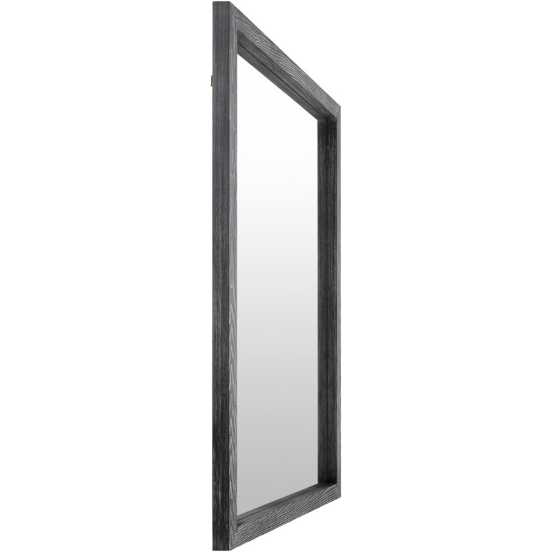 Miroir Brecksville, Noir antique, 35 po x 24 po