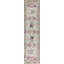 Hand-Knotted High-Quality Brown, Green, and Pink Runner