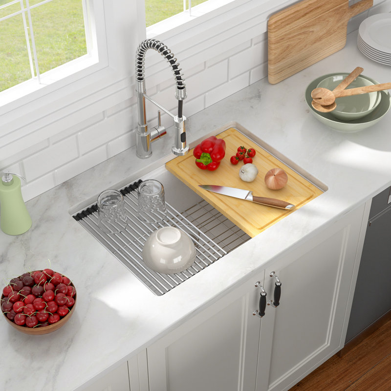 Évier de cuisine encastré en granite 30 po x 19 po x 9,65 po Lofeyo
