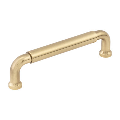 Edgewood Collection Handle Pull - 5-1/16" Center to Center Cabinet Pull Antique Brass - Transitional Hardware for Drawers & Cabinets