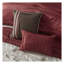 Ensemble d'édredon pour grand lit brodé rouge élégant avec coussins et taies décoratives 7 pièces Elegant-122647199