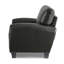Ensemble de canapé moderne brun foncé 3pc Comfort-310481326