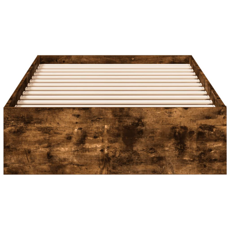 Greger Bed, 90 x 200cm, Smoked Oak
