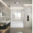 Kingston Brass 60-Inch Acrylic Rectangular 3-Wall Anti-Skid Alcove Tub With Tub Door, Drain-108958954-108958950