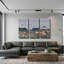 « Griffith Over LA » de Chris Moyer, triptyque mural, 152 x 102 cm-994262127