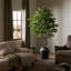 Faux Aralia Faux Foliage Tree in Pot-150141443
